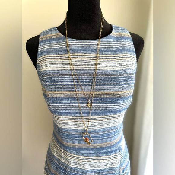 Laundry by Shelli Segal Twill Cotton Blend Dress size 6 - Picture 2 of 15